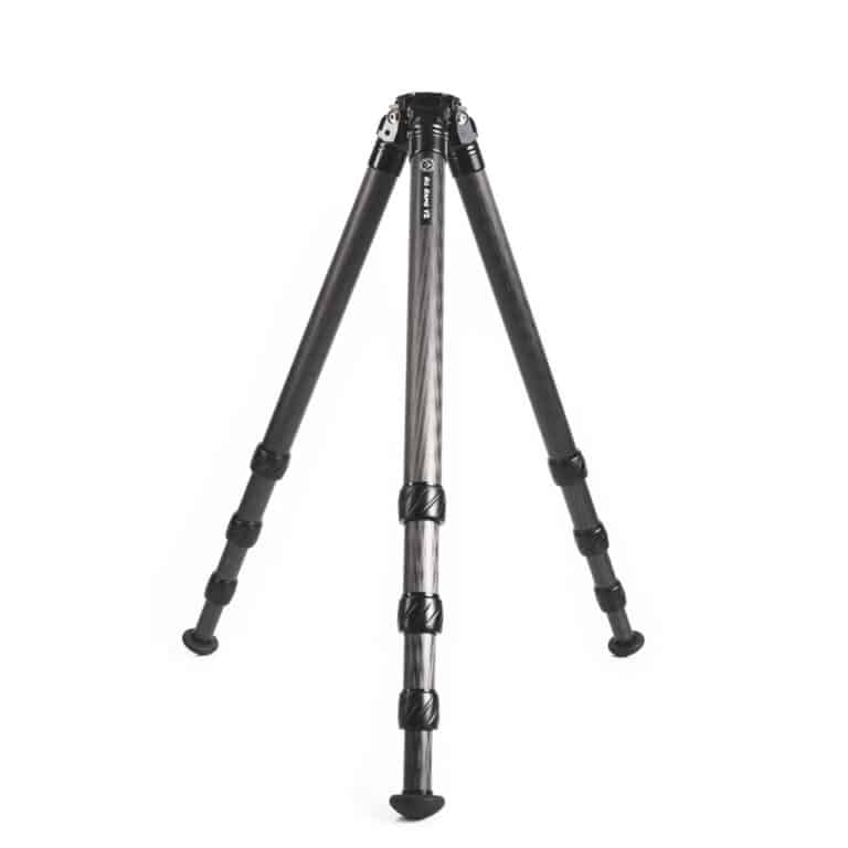 A tripod is shown with three legs.