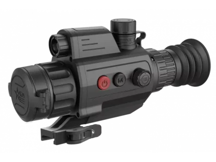 A picture of an electronic sight with the red dot.
