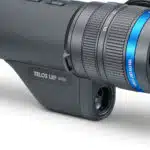 A close up of the side of a camera.