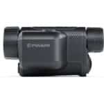 A black camera with the back of it.