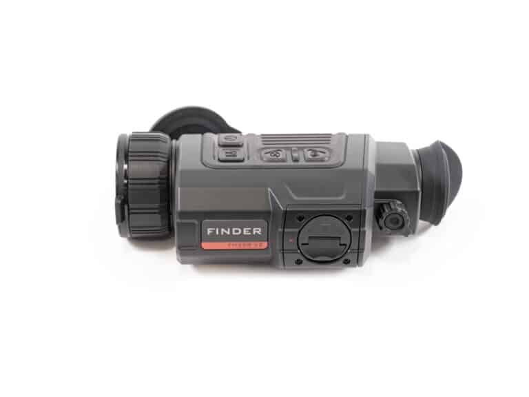 A small camera with a built in video recorder.