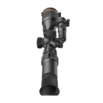 A close up of the side view of an ar scope.