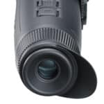 A close up of the lens on an infrared camera