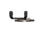 A pair of black metal handles with two clips attached to them.