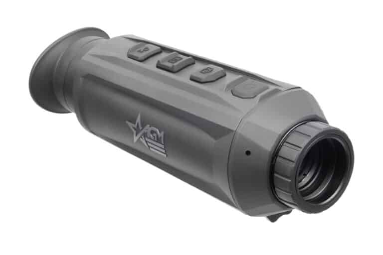 A close up of the front side of an infrared camera