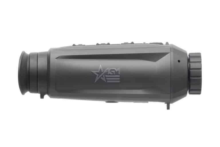 A black and silver catalytic converter is shown.