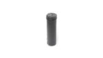 A black container with a lid on top of it.