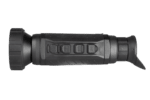 A close up of the side of a flashlight.