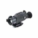 A night vision scope is shown with the lens closed.