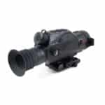 A night vision scope is shown with the attachment attached.