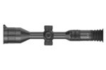 A rifle scope with two different types of optics.