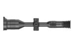 A rifle scope with two different types of optics.