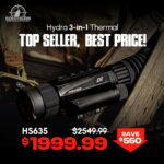 DNT Optics HS325 Hydra 384 25mm Multi-Function Thermal Scope – Standalone, Clip-On & Handheld - Image 8